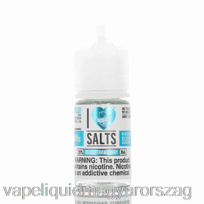 Kék Eper - I Love Salts - 30ml 25mg Vape Folyadék